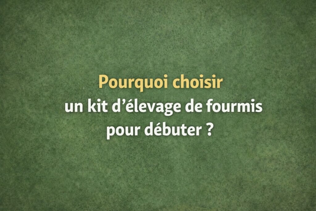 kit d'élevage de fourmis