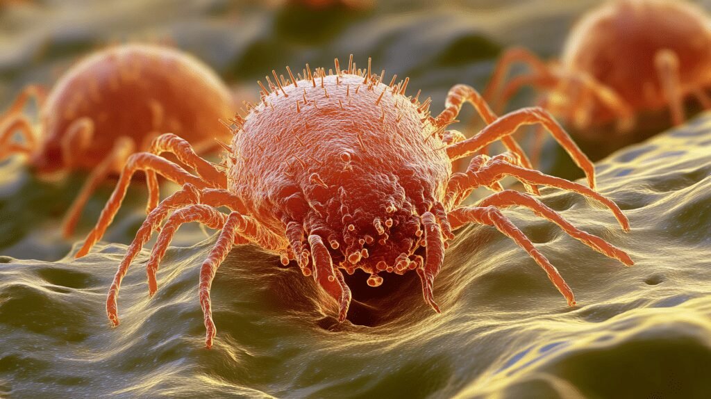 acariens fourmilière